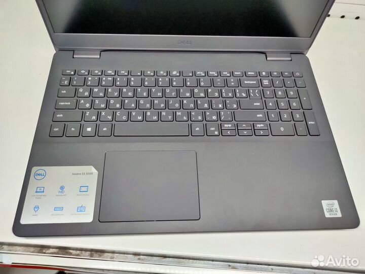 Новый ноутбук Dell i3 10 поколение SSD FullHD