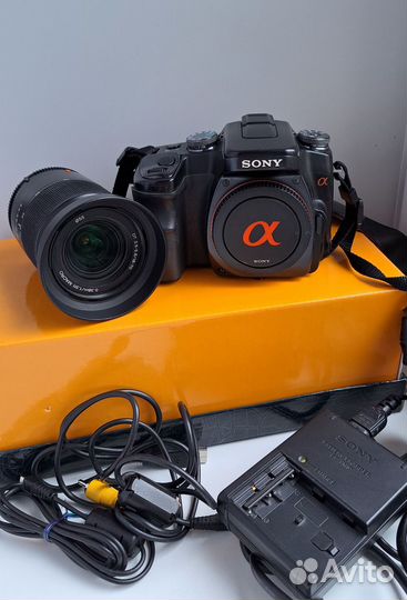 Зеркальный фотоаппарат sony dslr-A100