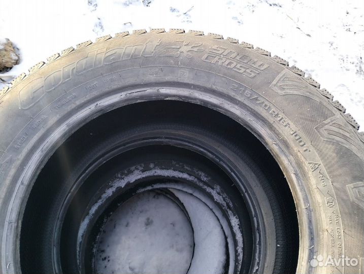 Cordiant Snow Cross 215/70 R16