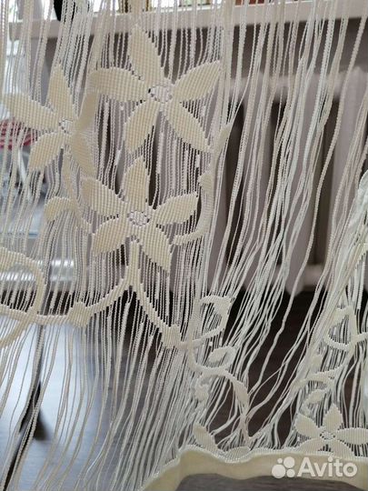 Новый Тюль(штора) готовая 3м на 2,5м Скидка