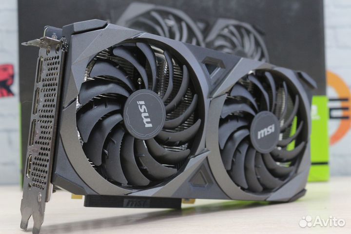Видеокарта MSI RTX 3070 Ventus 2X OC 8GB Чек днс