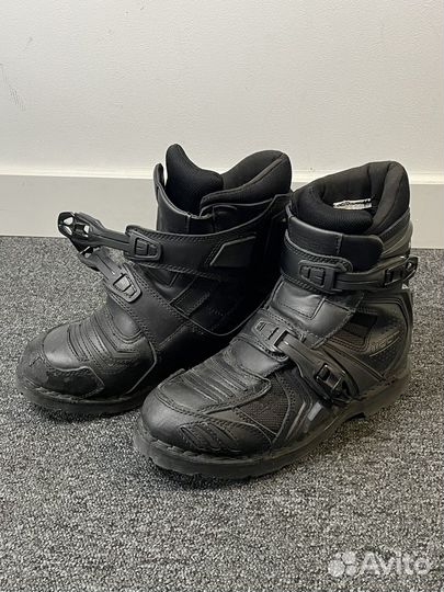 Бархатные тяги мотоботинки Icon