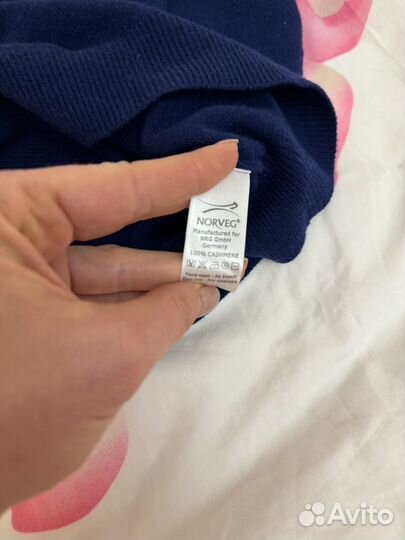 Кашемировый свитер norveg новый