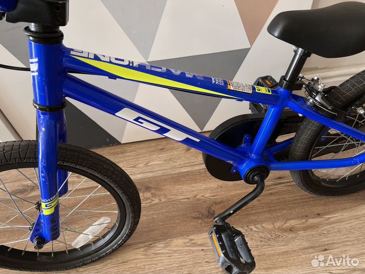 Велосипед BMX GT mach ONE 16 FW