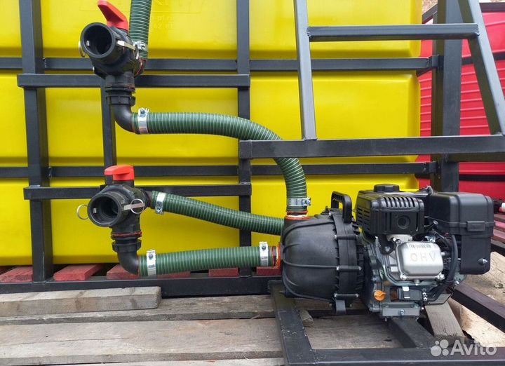 Кассета 2 х 6000 с мотопомпой