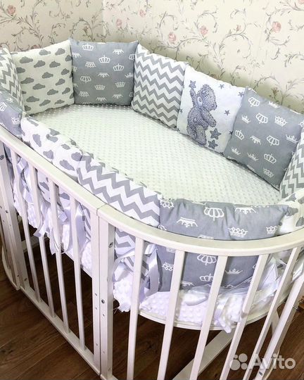 Новые бортики с мишкой Тэдди