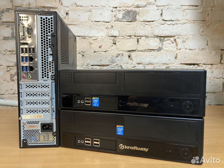 Компьютеры Lenovo, Dell, HP SFF - A8,i3,i5,i7