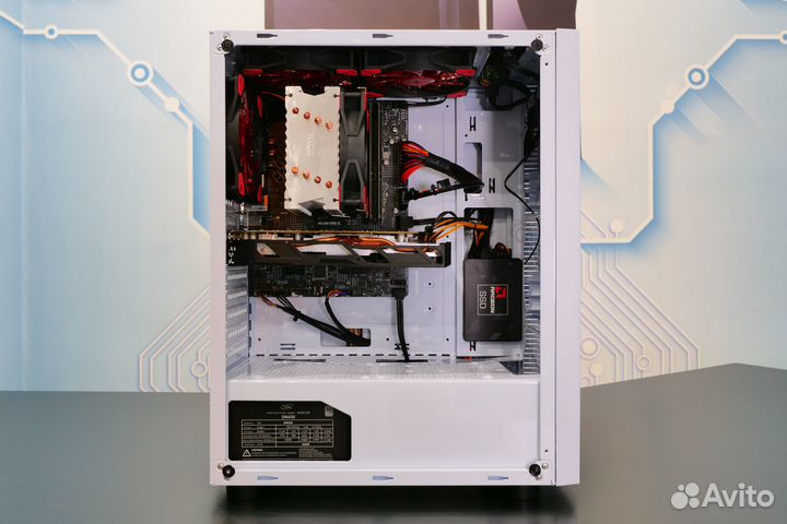 Комп Intel I3-10100F 16G RX470.8GB