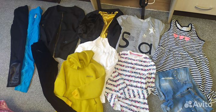 Вещи пакетом на девочку