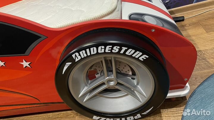 Детская кровать-машина формула 1