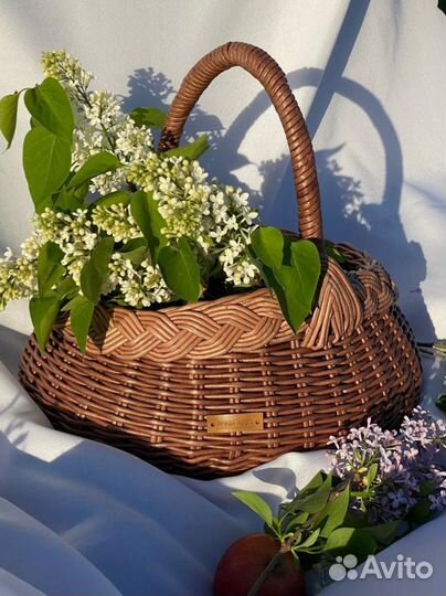 Корзина плетеная