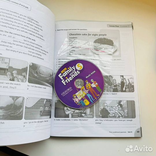 Family and friends 5 workbook + CD (с нюансом)