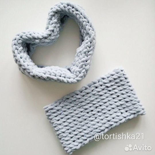 Плюшевый снуд детский