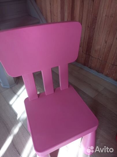 Стол и стулья детские Мамут