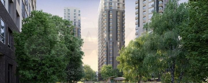 2-к. квартира, 37,6 м², 9/25 эт.