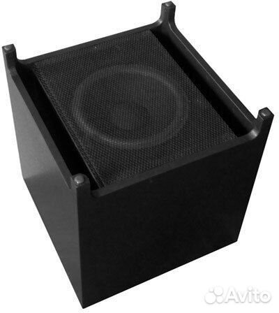 MS-MAX SB10R сабвуфер с выходом на ас новый