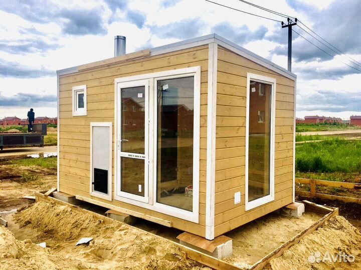 Баня под ключ каркасная