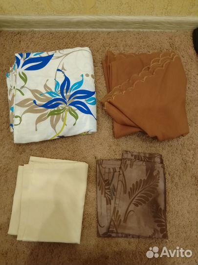 Пододеяльник новый и скатерти