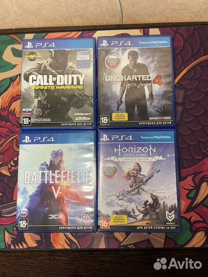 Игры для приставок ps4