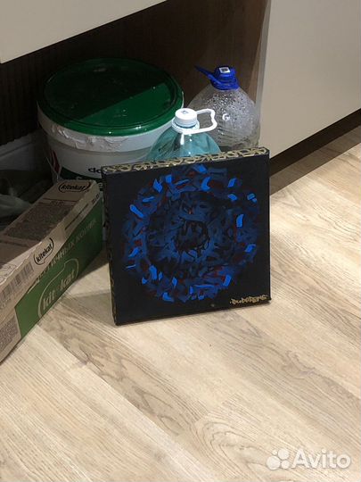 Холст с каллиграфией