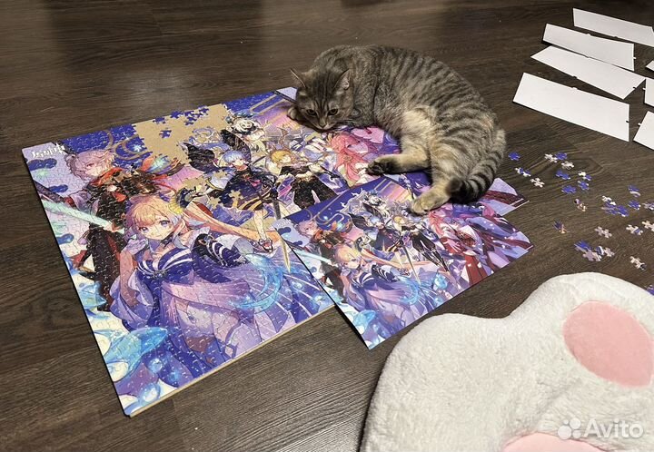 Пазл genshin impact официальный мерч