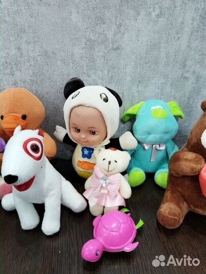 Мягкие игрушки. Можно поштучно