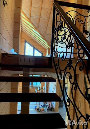 Перила для лестниц кованные
