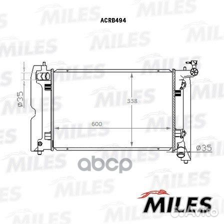 Радиатор toyota avensis 1.4-1.8 02- AT acrb494
