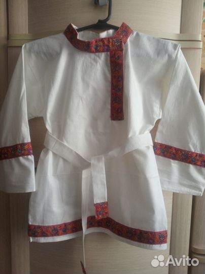 Рубашка для русского народного костюма