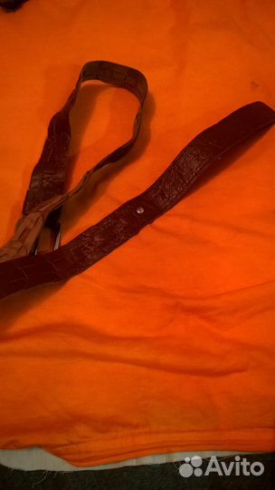 Детский брючный ремень Кожа СССР