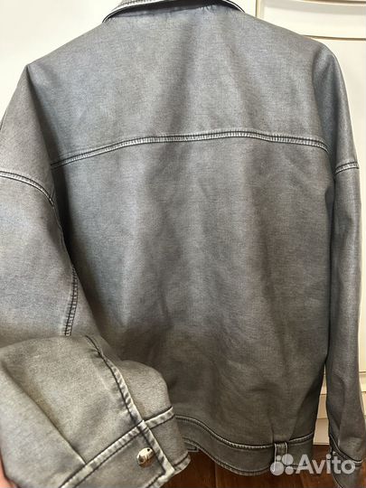 Кожаная куртка косуха женская