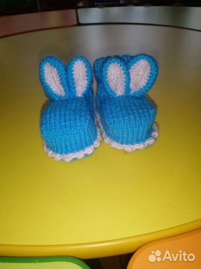 Носочки ручной вязки