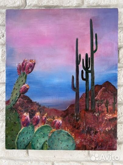 Картина маслом Мексика 40х50 см