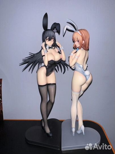 Аниме Фигурка 18+ Black Bunny & White Bunny