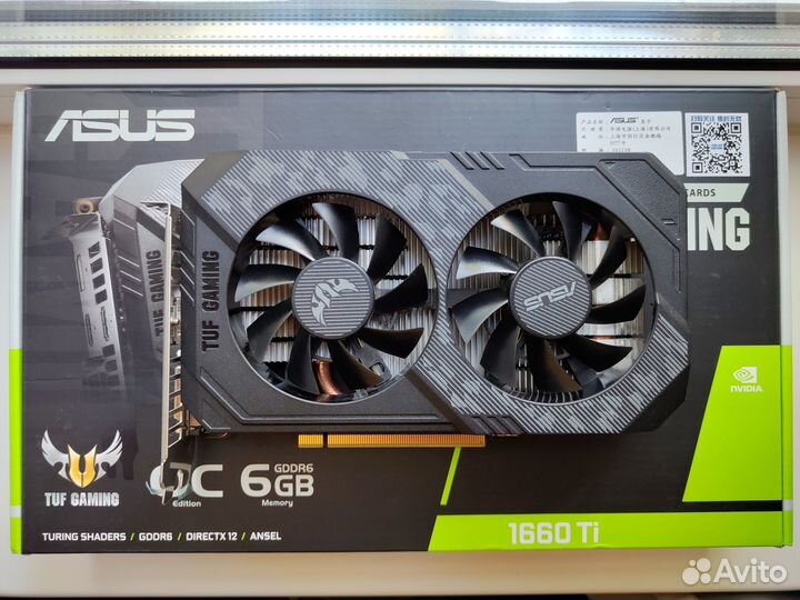 Видеокарта gtx 1660 ti asus tuf gaming Идеал