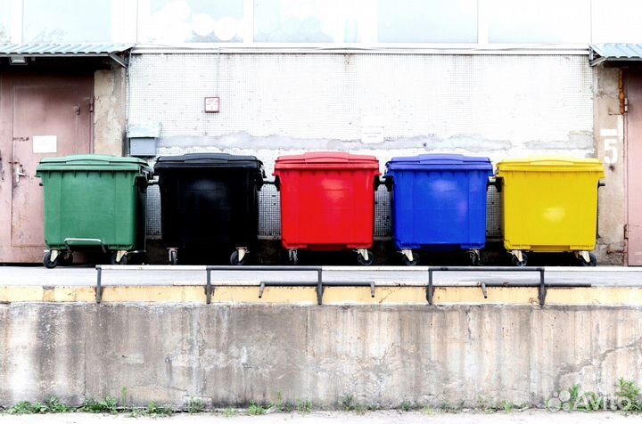 Пластиковый контейнер 1100л. Арт. 54429