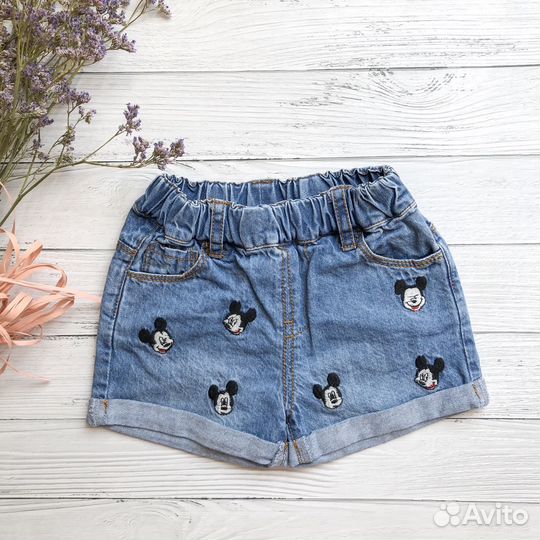 Детские шорты с нашивками