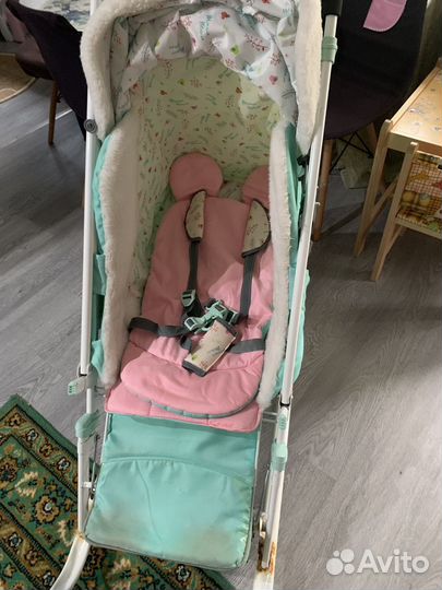 Детские санки коляска ника