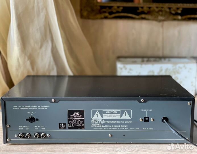 Дека кассетная JVC KD-W110 (black)