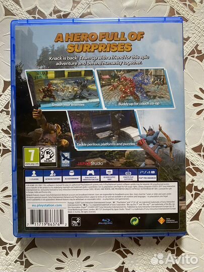 Sony playstation 4 knack2