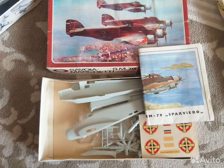 Сборные модели самолетов масштаб 1/144 и 1/48