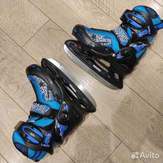 Коньки детские раздвижные 26-29