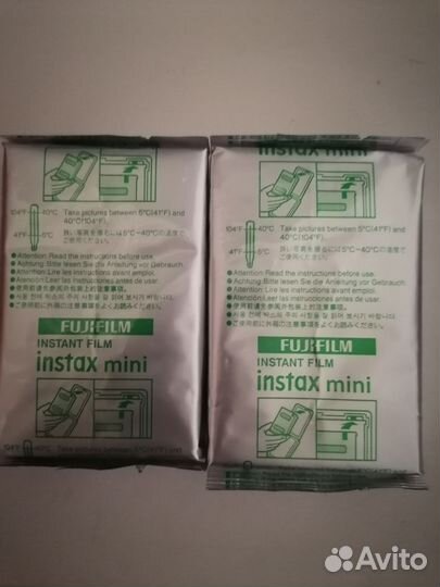 Картрижды на instax mini. Фотопленка fujifilm
