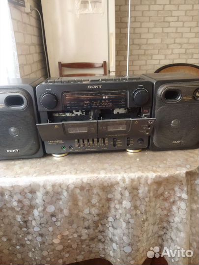 Музыкальный центр sony