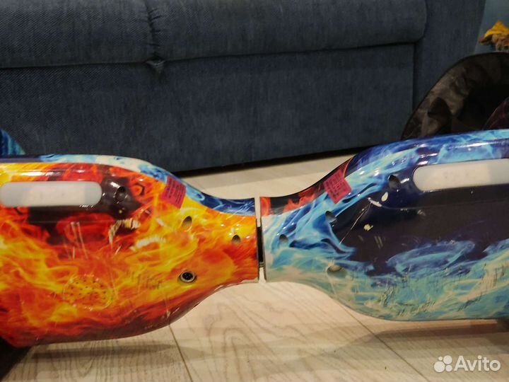 Гироскутер огонь и лёд