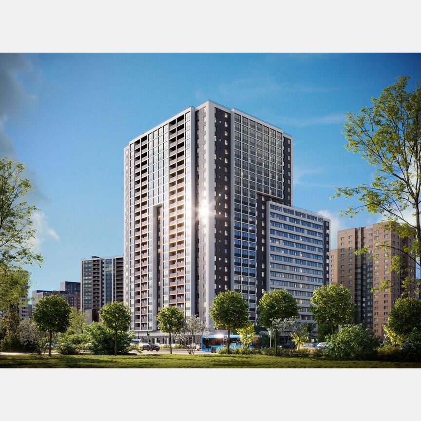 1-к. квартира, 33 м², 5/20 эт.