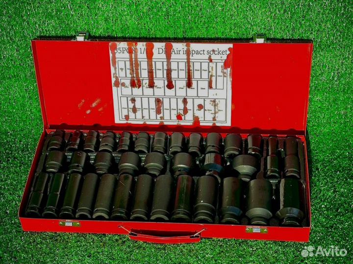 Набор ударных головок для гайковерта