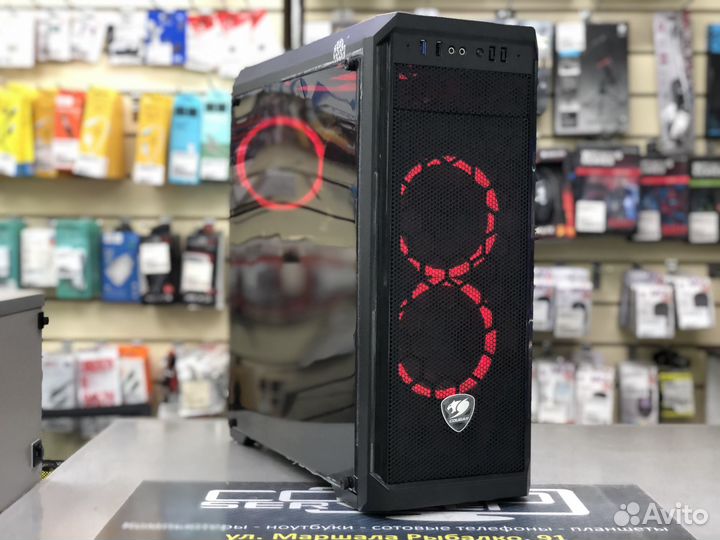 Компьютер Cougar i5 6400 16gb SDD RX 570 8g nitro+