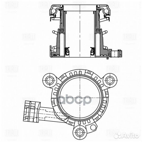 Подшипник выжимной CT0512 Trialli