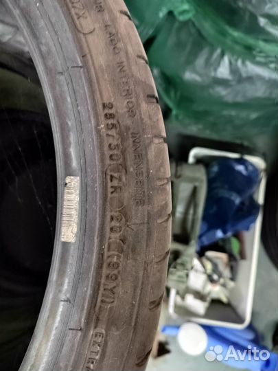 Michelin Pilot Sport 3 285/30 R20 и 275/30 R20 99Y
